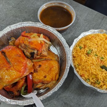 La Primicia - Baked Chicken and yellow rice and black beans for $12 - Sandwiches Near Me - Jersey City, New Jersey La Primicia - Baked Chicken and yellow rice and black beans for $12 - Sandwiches Near Me - Jersey City, New Jersey