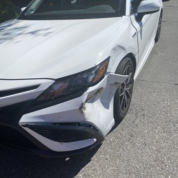 Bob's Bridge Collision Center - Left side damage - Body Shops Near Me - Fremont, California Bob's Bridge Collision Center - Left side damage - Body Shops Near Me - Fremont, California