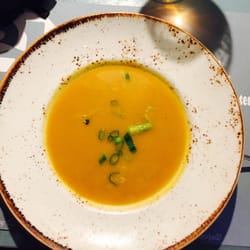 Strandpaviljoen Paal 21 Texel - Möhren Ingwer Suppe