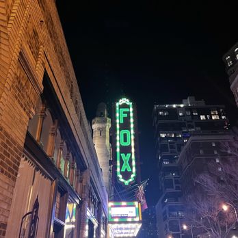 Fox Theatre - Famous fox sign outside - Performing Arts Near Me - Atlanta, Georgia Fox Theatre - Famous fox sign outside - Performing Arts Near Me - Atlanta, Georgia