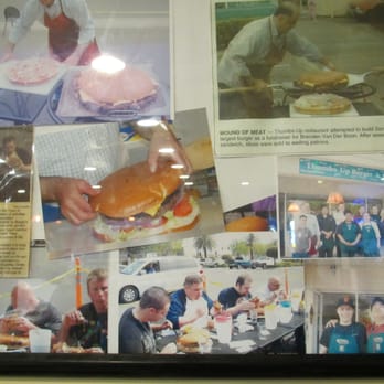 Paradise Burger And Kitchen - posted on the wall, their achievements of making huge burgers! - Burgers Near Me - Windsor, California Paradise Burger And Kitchen - posted on the wall, their achievements of making huge burgers! - Burgers Near Me - Windsor, California