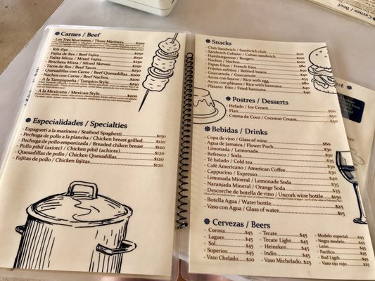 Menu photo 8 Pelícanos Puerto Morelos, ROO Menu photo 8 Pelícanos Puerto Morelos, ROO