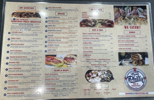 Menu photo 1 From Philly Costa Mesa, CA Menu photo 1 From Philly Costa Mesa, CA
