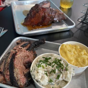The Stellar Hog - Beef Brisket Plate & Half rack of ribs - Beer Gardens Near Me - Saint Louis, Missouri The Stellar Hog - Beef Brisket Plate & Half rack of ribs - Beer Gardens Near Me - Saint Louis, Missouri