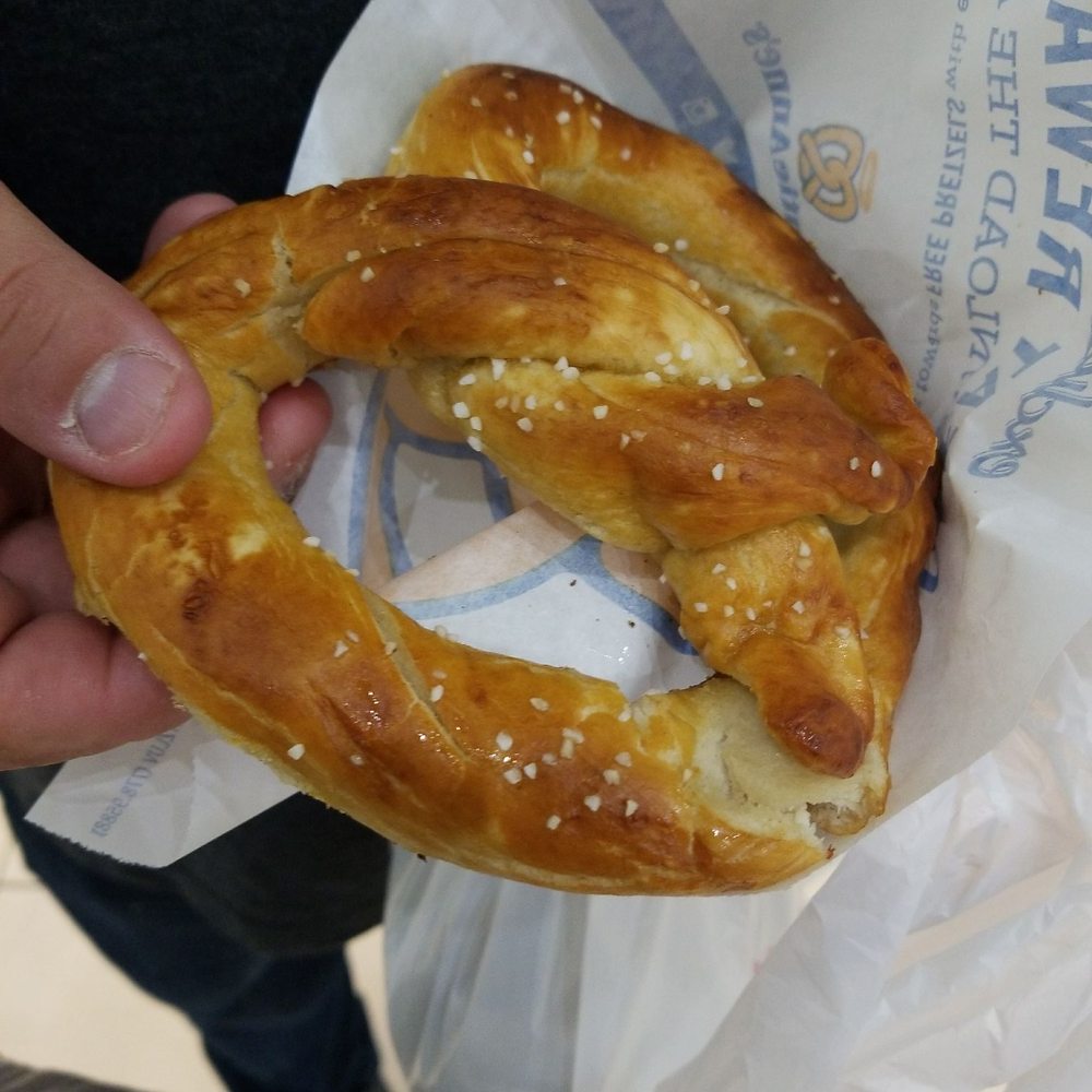 Even at the end of the night there pretzels hit the spot. Original salty delicious. Even at the end of the night there pretzels hit the spot. Original salty delicious.