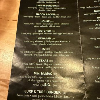 Butcher Burger - Burgers Near Me - Portland, Maine