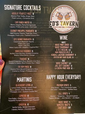 Menu photo 5 Ed's Tavern Lakewood Ranch, FL Menu photo 5 Ed's Tavern Lakewood Ranch, FL