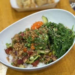 Hau’oli Poke - Build Your Own Poke Bowl one protein