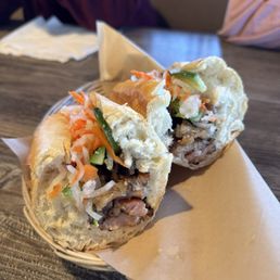 Pork banh mi Pork banh mi