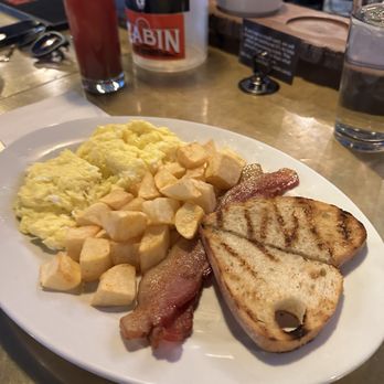 The Cabin - Brunch breakfast. Exceptional scrambled egg. The potatoes look light but were very crisp and bacon was solid. - Beer, Wine & Spirits Near Me - Park City, Utah The Cabin - Brunch breakfast. Exceptional scrambled egg. The potatoes look light but were very crisp and bacon was solid. - Beer, Wine & Spirits Near Me - Park City, Utah