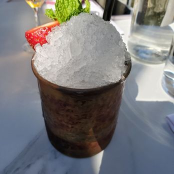 NextDoor Restaurant - Strawberry julep was all ice and no drink - Canadian (New) Near Me - Markham, Ontario NextDoor Restaurant - Strawberry julep was all ice and no drink - Canadian (New) Near Me - Markham, Ontario