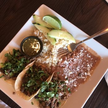 Mex Cocina Cafe - Asada Taco Plate - Desserts Near Me - Burbank, California Mex Cocina Cafe - Asada Taco Plate - Desserts Near Me - Burbank, California