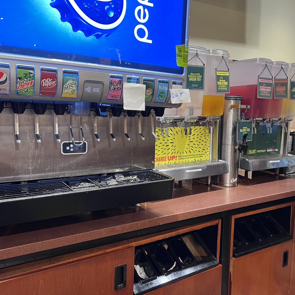 Panera Bread - No syrup in the Pepsi machine and also missing teas - Sandwiches Near Me - Smyrna, Georgia Panera Bread - No syrup in the Pepsi machine and also missing teas - Sandwiches Near Me - Smyrna, Georgia