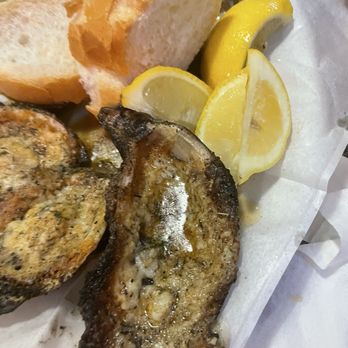 Acme Oyster House - very small but didn't taste bad  Chargrilled Oysters - Cajun/Creole Near Me - Baton Rouge, Louisiana