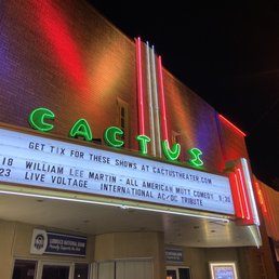 Exterior photo of Cactus Theatre - Lubbock, Texas Exterior photo of Cactus Theatre - Lubbock, Texas