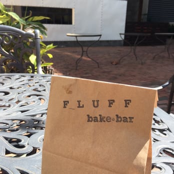 Fluff Bake Bar - View in the patio - Bakeries Near Me - Houston, Texas