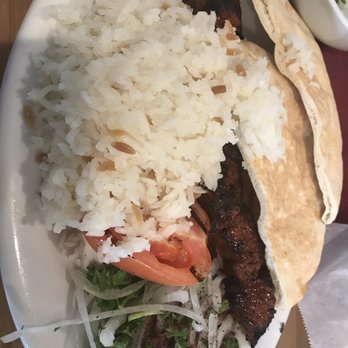 Kebab Halebi - Beef shish kabab - Middle Eastern Near Me - Van Nuys, California Kebab Halebi - Beef shish kabab - Middle Eastern Near Me - Van Nuys, California