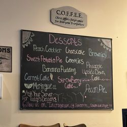 Sweet P's Southern Style - Dessert menu