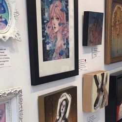 Artwhirl Gallery - A view of the Spark! 2018 show.