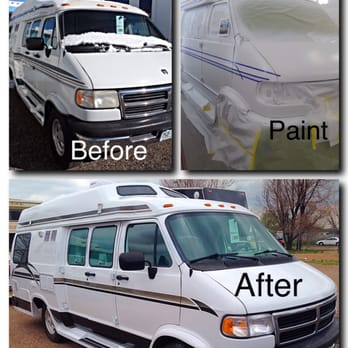 Universal Fleet RV & Auto Collision - Repaint and new stripes - Auto Repair Near Me - Longmont, Colorado Universal Fleet RV & Auto Collision - Repaint and new stripes - Auto Repair Near Me - Longmont, Colorado