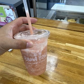 Bahia Bowls - Strawberry Bananza Smoothie - Acai Bowls Near Me - San Antonio, Texas Bahia Bowls - Strawberry Bananza Smoothie - Acai Bowls Near Me - San Antonio, Texas