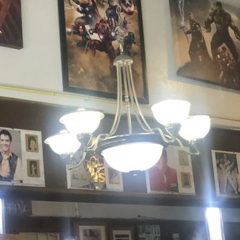 Antique Row Cafe - Lighting and walls of posters, not vintage posters - American Near Me - San Diego, California Antique Row Cafe - Lighting and walls of posters, not vintage posters - American Near Me - San Diego, California