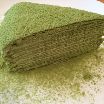 Prince Tea House - Green tea Mille crepe - Tea Rooms Near Me - Flushing, New York