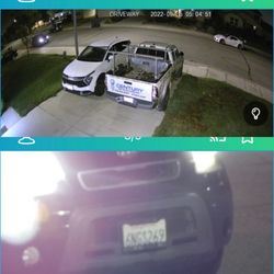 21st Century Network Cabling - 4k full color at night paired with an LPR camera for maximized coverage