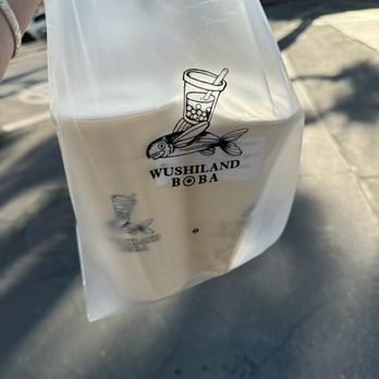 Wushiland Boba - 2 Jasmine Green Milk Tea - Coffee & Tea Near Me - San Gabriel, California