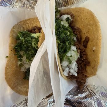 Los Tacos - Asada tacos on corn tortilla - Mexican Near Me - Sugar Land, Texas