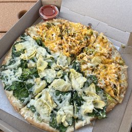 Broccoli & Cauliflower Pizza