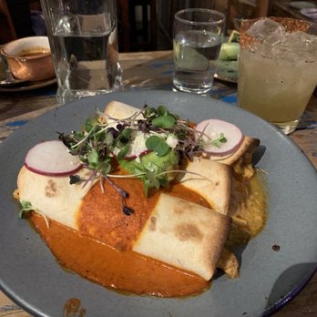 Fish Gaucho - Chicken enchiladas - Mexican Near Me - Paso Robles, California