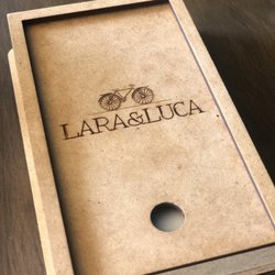 Lara & Luca - The bill is presented in this cute little box.