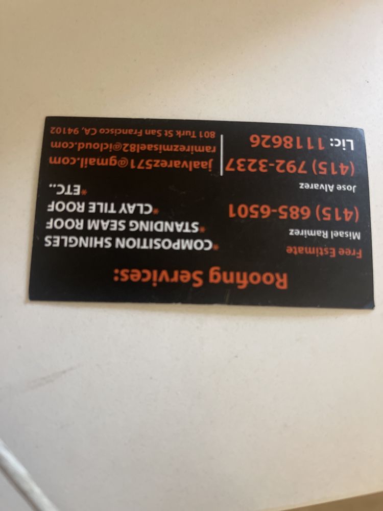 Slide of Kadosh Roofing