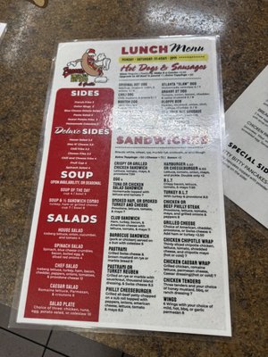 Menu photo 1 Famous Uncle Al's Norfolk, VA