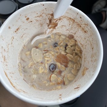 Mocha Motion - Oatmeal cup - Coffee & Tea Near Me - Forks, Washington Mocha Motion - Oatmeal cup - Coffee & Tea Near Me - Forks, Washington