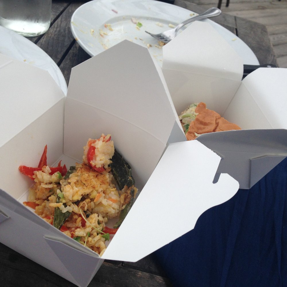 Cowfish - Cute little take home boxes - New American Near Me - Hampton Bays, New York