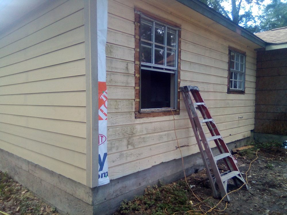 Slide of Brads mobile home repair