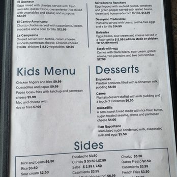 El Salvadoreño - Menu - Salvadoran Near Me - Overland Park, Kansas El Salvadoreño - Menu - Salvadoran Near Me - Overland Park, Kansas