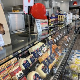 Meat and cheese counter