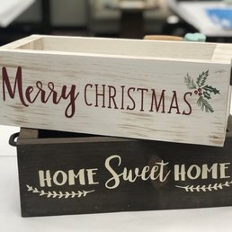 Boxes for Christmas Abe every day.