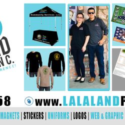 Lalaland Printing - Lalaland Printign Inc  Window Stickers, Car Stickers and Magnets, Soccer Banners , Canopies Tents, Retractable Banners, Table covers, more!