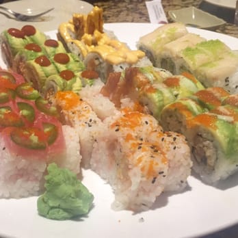 Shiki Sushi - Crazy roll, Florida roll, Wolfpack, White Tiger, Shrimp Tempura, and Tar Eel - Sushi Bars Near Me - Durham, North Carolina Shiki Sushi - Crazy roll, Florida roll, Wolfpack, White Tiger, Shrimp Tempura, and Tar Eel - Sushi Bars Near Me - Durham, North Carolina