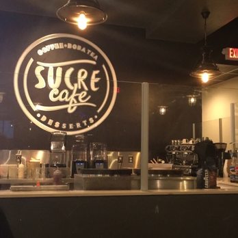 Sucre Cafe - interior by drink station - Desserts Near Me - Plano, Texas Sucre Cafe - interior by drink station - Desserts Near Me - Plano, Texas