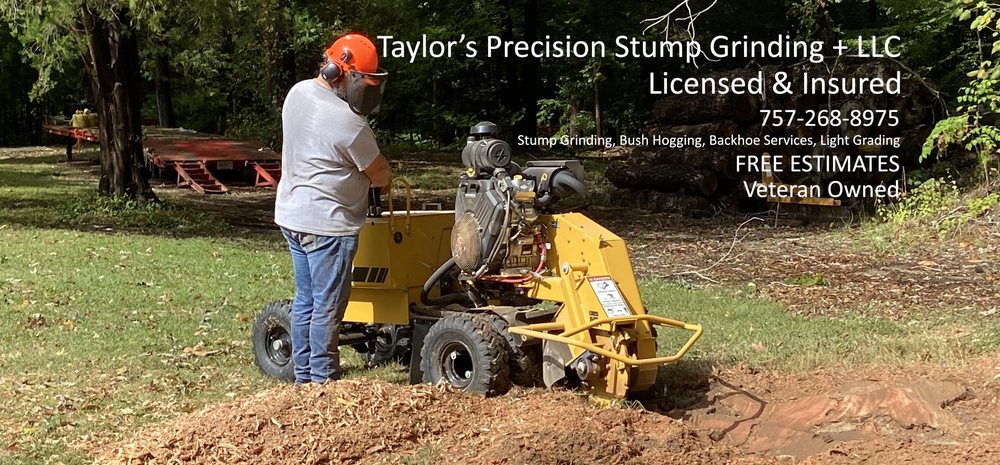 Taylor’s Precision Stump Grinding + - veterans service organization in Gloucester, VA