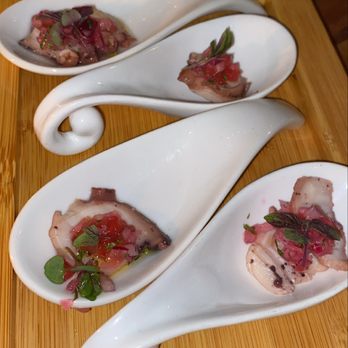 Azabu - Octopus Amouse-bouche. Delicious. - Sushi Bars Near Me - Miami Beach, Florida