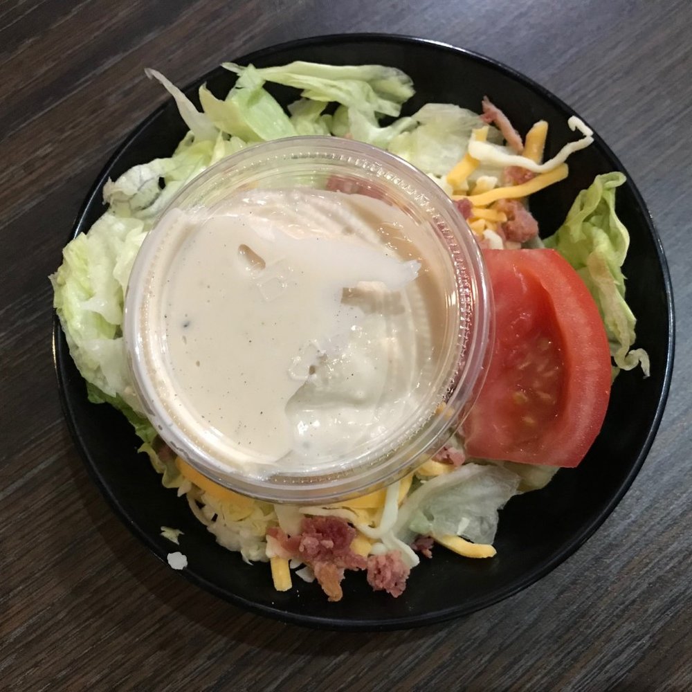 Hagy's Catfish Hotel - tossed blue cheese salad - Seafood Near Me - Shiloh, Tennessee Hagy's Catfish Hotel - tossed blue cheese salad - Seafood Near Me - Shiloh, Tennessee