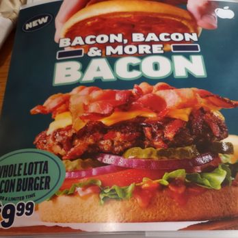 Applebee's Grill + Bar - Whole Lotta Bacon Burger menu - Sports Bars Near Me - Onalaska, Wisconsin Applebee's Grill + Bar - Whole Lotta Bacon Burger menu - Sports Bars Near Me - Onalaska, Wisconsin