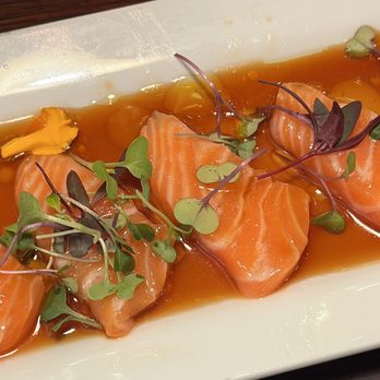 EAT'S SUSHI - NEW STYLE SALMON SASHIMI - Sushi Bars Near Me - Costa Mesa, California