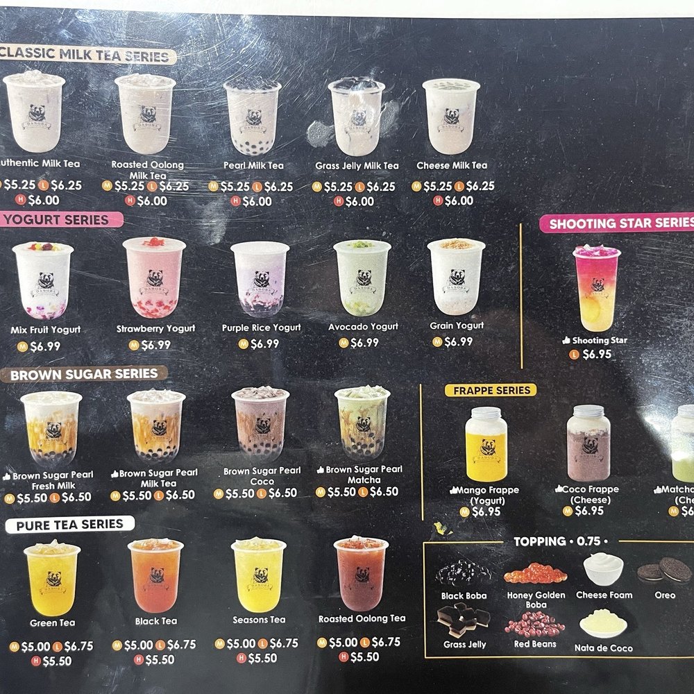 Daboba - Drink menu - Spring 2024 - Bubble Tea Near Me - Everett, Washington Daboba - Drink menu - Spring 2024 - Bubble Tea Near Me - Everett, Washington